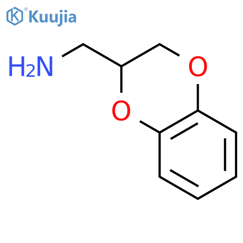(S)-(2,3-Dihydrobenzo[b][1,4]dioxin-2-yl)methanamine structure