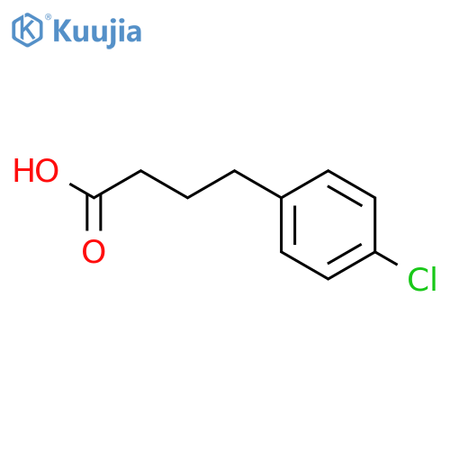 4-(4-Chlorophenyl)butyric acid structure