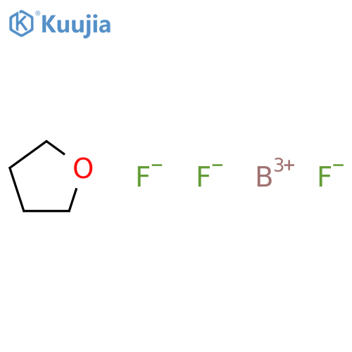Trifluoro(tetrahydrofuran)boron structure