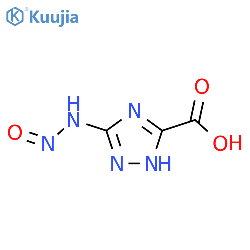 1H-1,2,4-Triazole-3-carboxylicacid,5-(nitrosoamino)-(9CI) structure