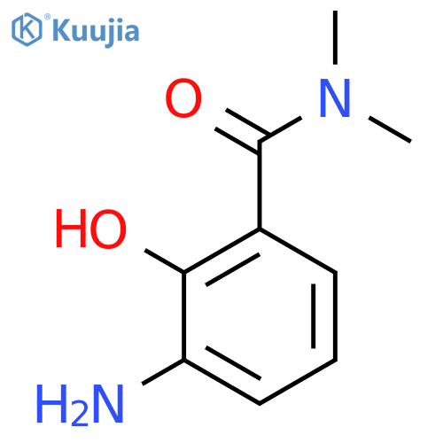 3-Amino-2-hydroxy-N,N-dimethylbenzamide structure
