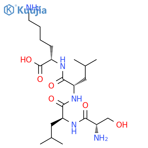 H-SER-LEU-LEU-LYS-NH2 structure