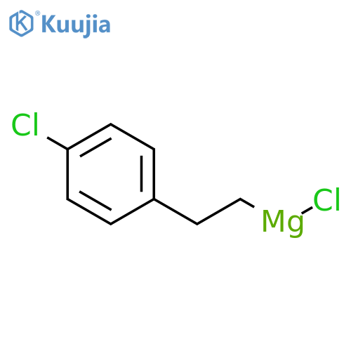 MAGNESIUM, CHLORO[2-(4-CHLOROPHENYL)ETHYL]- structure