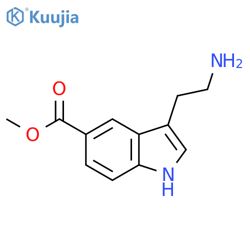 METHYL 3-(2-AMINOETHYL)-1H-INDOLE-5-CARBOXYLATE structure
