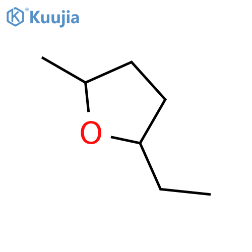 Furan, 2-ethyltetrahydro-5-methyl-, cis- structure