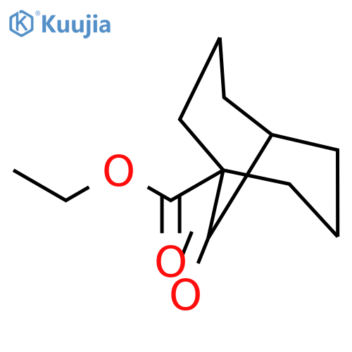 Bicyclo[3.3.1]nonane-1-carboxylic acid, 9-oxo-, ethyl ester structure
