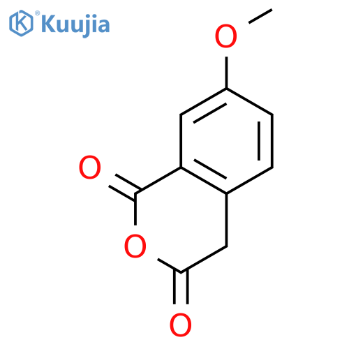 7-methoxy-3,4-dihydro-1H-2-benzopyran-1,3-dione structure