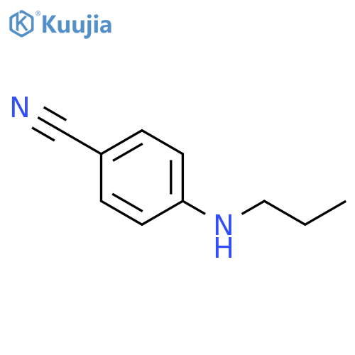 4-(Propylamino)benzonitrile structure