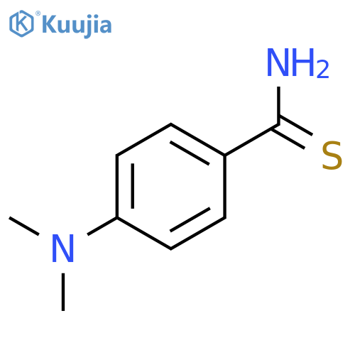 4-(Dimethylamino)benzenecarbothioamide structure