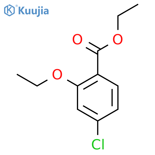 ethyl 4-chloro-2-ethoxybenzoate structure