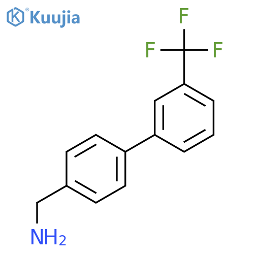 3'-(Trifluoromethyl)-biphenyl-4-methanamine structure