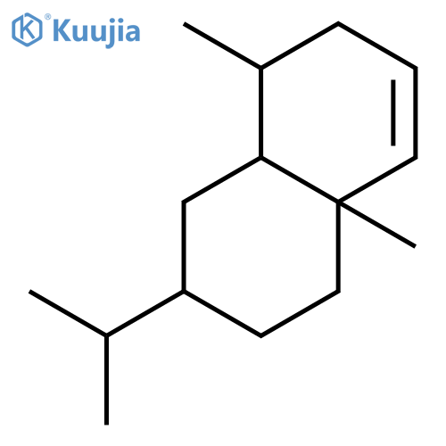 (3R,4aS,5R,8aS)-5,8a-dimethyl-3-(propan-2-yl)-1,2,3,4,4a,5,6,8a-octahydronaphthalene structure