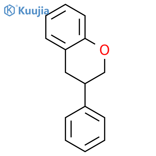 3-phenyl-3,4-dihydro-2H-chromene structure