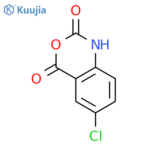 6-chloro-2,4-dihydro-1H-3,1-benzoxazine-2,4-dione structure