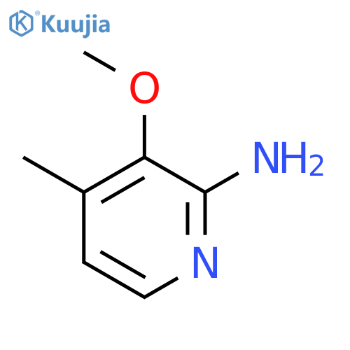 3-Methoxy-4-methyl-2-pyridinamine structure