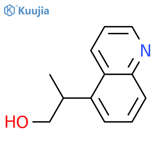 2-(5-Quinolyl)-1-propanol structure