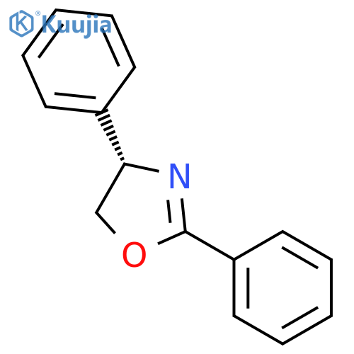 (S)-2,4-Diphenyl-4,5-dihydrooxazole structure