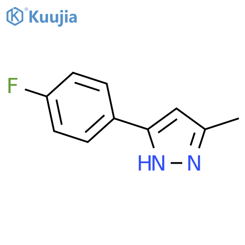 3-(4-FLUOROPHENYL)-5-METHYL-1H-PYRAZOLE structure