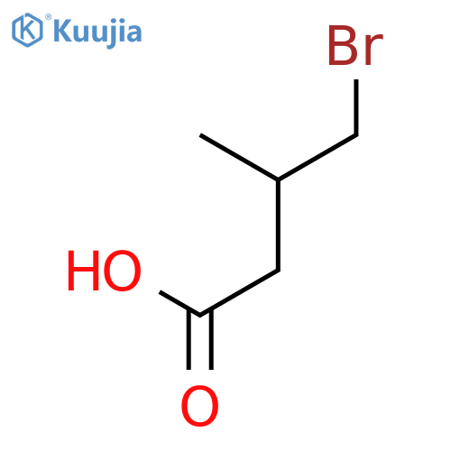 BUTANOIC ACID, 4-BROMO-3-METHYL- structure