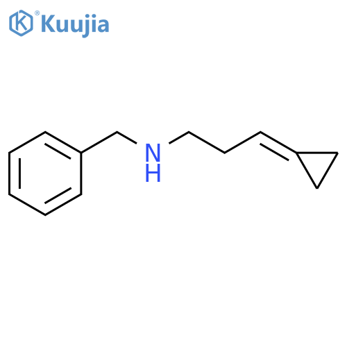 BENZENEMETHANAMINE, N-(3-CYCLOPROPYLIDENEPROPYL)- structure