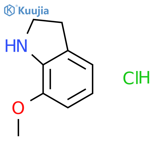 7-Methoxyindoline hydrochloride structure