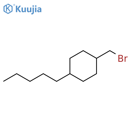 Cyclohexane, 1-(bromomethyl)-4-pentyl- structure