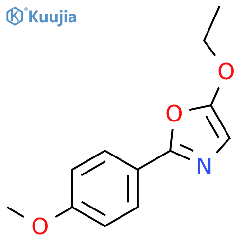 5-Ethoxy-2-(4-methoxyphenyl)oxazole structure
