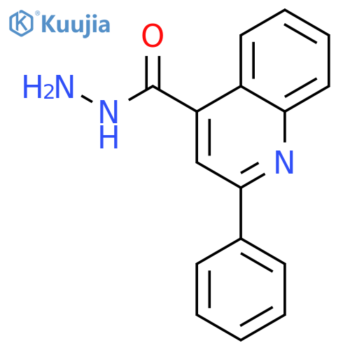 2-Phenylquinoline-4-carbohydrazide structure