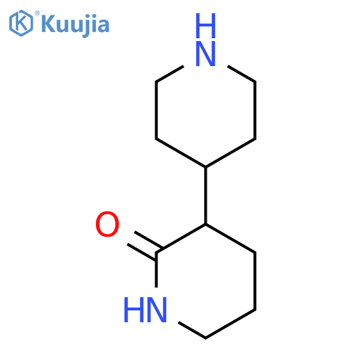 3-(piperidin-4-yl)piperidin-2-one structure