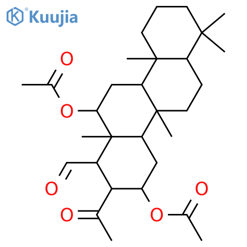 12,16-Dihydroxy-24-methyl-24-oxo-25-scalaranal; (12α,16β)-form, Di-Ac structure