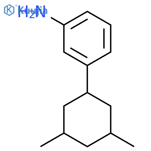 3-(3,5-dimethylcyclohexyl)aniline structure