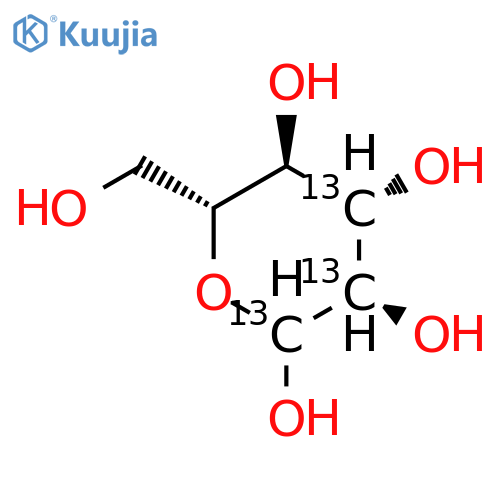 D-Glucose-1,2,3-13C3 structure