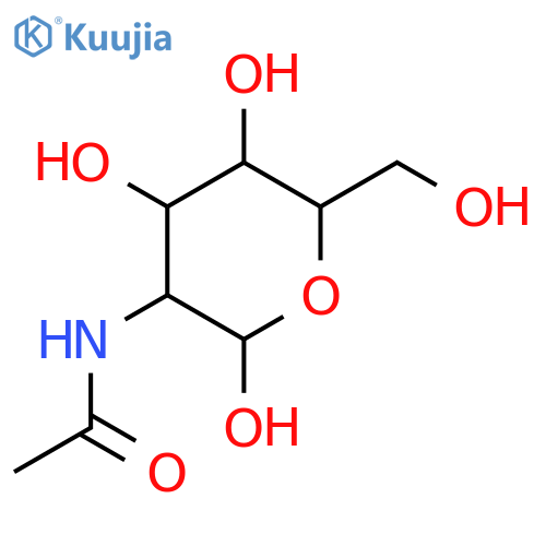 N-Acetyl-D-glucosamine-13C615N structure