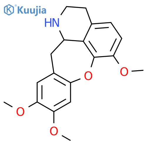 (12aS)-6,9,10-trimethoxy-2,3,12,12a-tetrahydro-1H-[1]benzoxepino[2,3,4-ij]isoquinoline structure