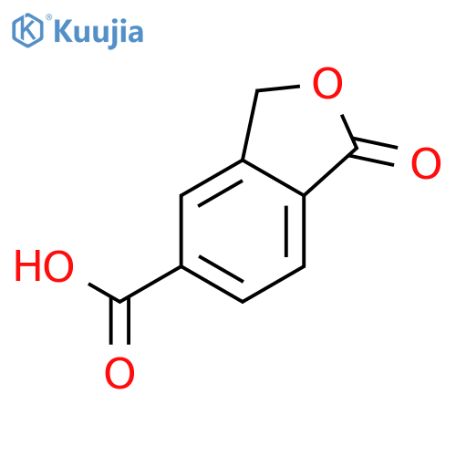 1-oxo-1,3-dihydro-2-benzofuran-5-carboxylic acid structure