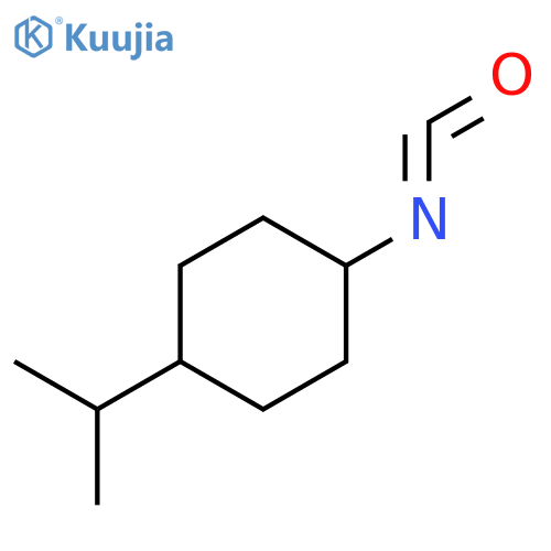Cyclohexane, 1-isocyanato-4-(1-methylethyl)- structure