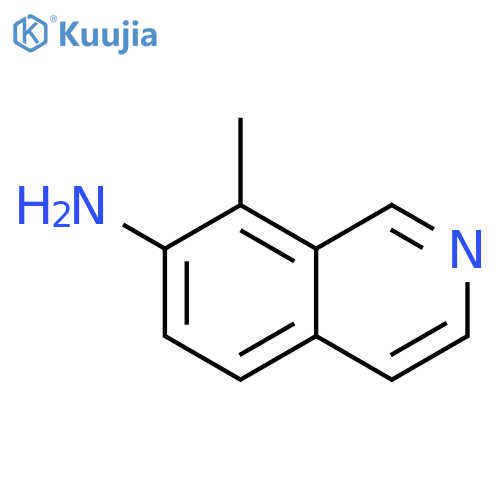 8-Methylisoquinolin-7-amine structure
