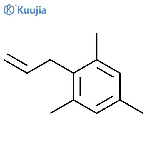 1,3,5-trimethyl-2-(prop-2-en-1-yl)benzene structure