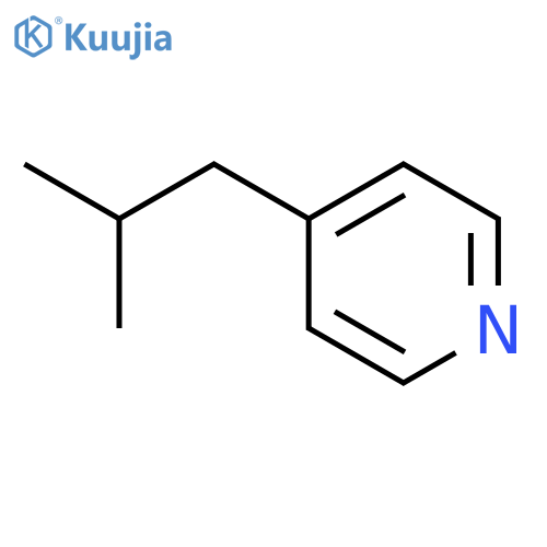 Pyridine,4-(2-methylpropyl)- structure