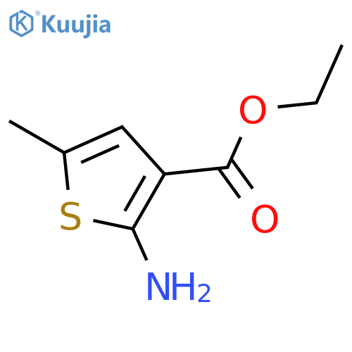 Ethyl 2-amino-5-methylthiophene-3-carboxylate structure