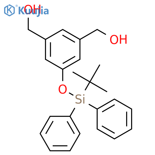 5-(Tert-Butyldiphenylsilyloxy)-1,3-benzenedimethanol structure