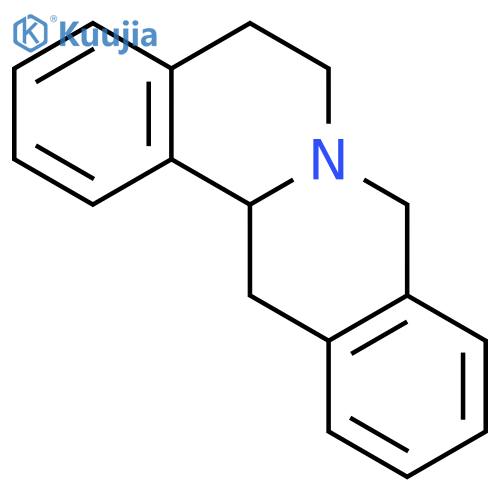 5,8,13,13a-tetrahydro-6H-dibenzo[a,g]quinolizine structure