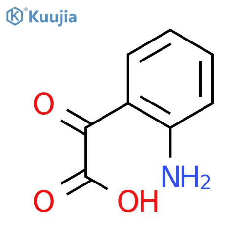 2-(2-Aminophenyl)-2-oxoacetic acid structure