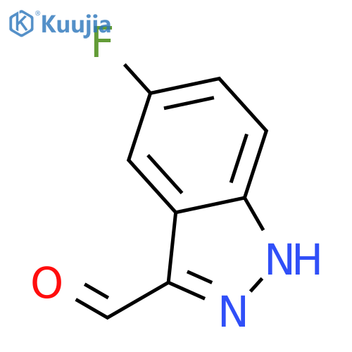 5-Fluoro-1H-indazole-3-carbaldehyde structure