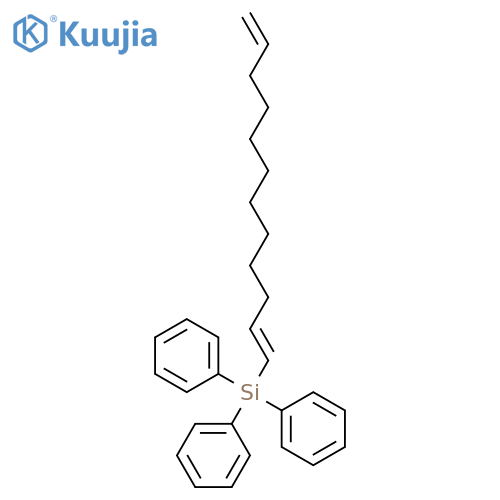 Silane, (1E)-1,11-dodecadienyltriphenyl- structure