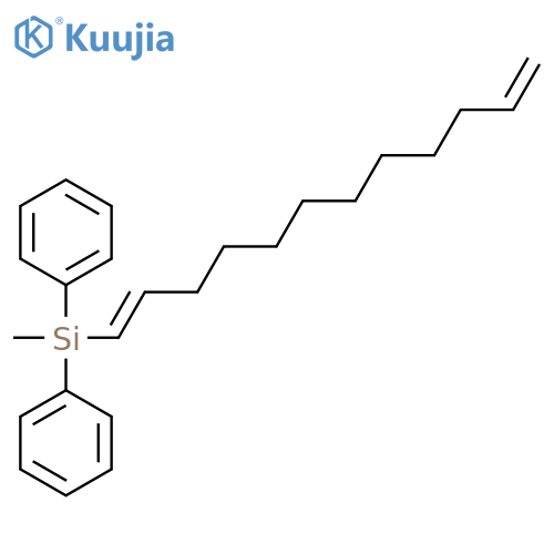 Silane, (1E)-1,11-dodecadienylmethyldiphenyl- structure