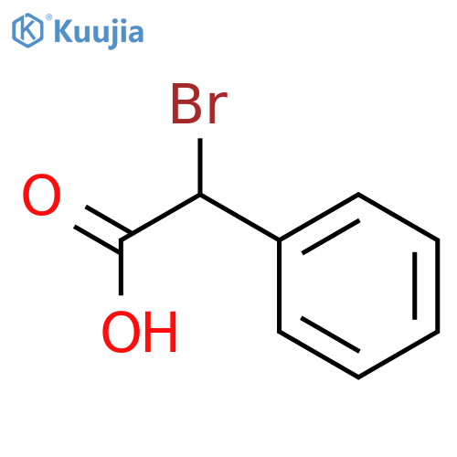 2-Bromo-2-phenylacetic acid structure