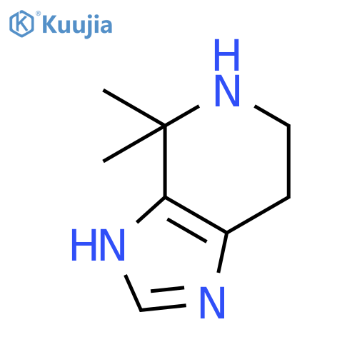 4,4-dimethyl-3H,4H,5H,6H,7H-imidazo4,5-cpyridine structure