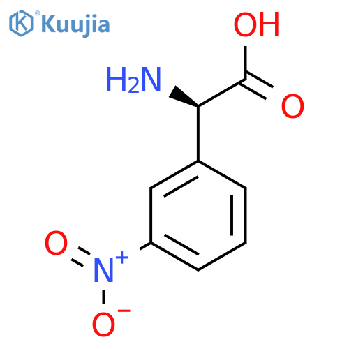 (R)-2-AMINO-2-(3-NITROPHENYL)ACETIC ACID structure