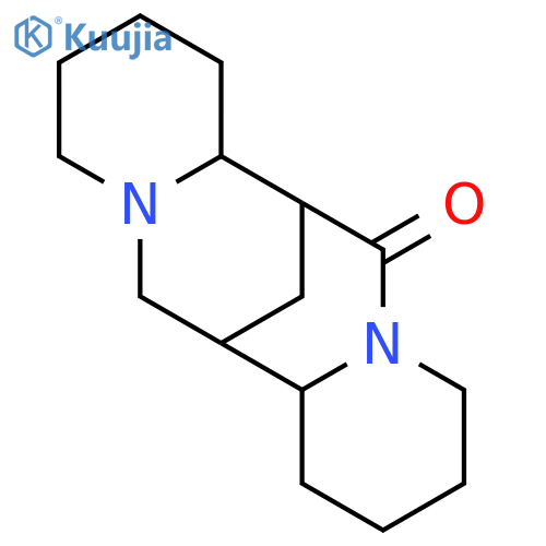 7,14-Methano-2H,6H-dipyrido[1,2-a:1',2'-e][1,5]diazocin-6-one,dodecahydro-, (7R,7aR,14S,14aS)- structure